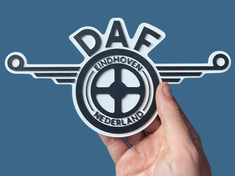 1948 DAF Logo - 3D printed Signs & Logos, in stock in India