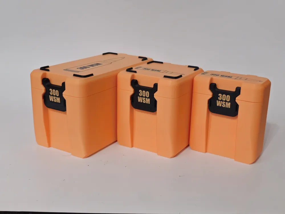 300 WSM Ammo Box - 50 Round - Stackable, photo 5 of 5 - 300 WSM Ammo Box - 50 Round - Stackable Hobby & DIY