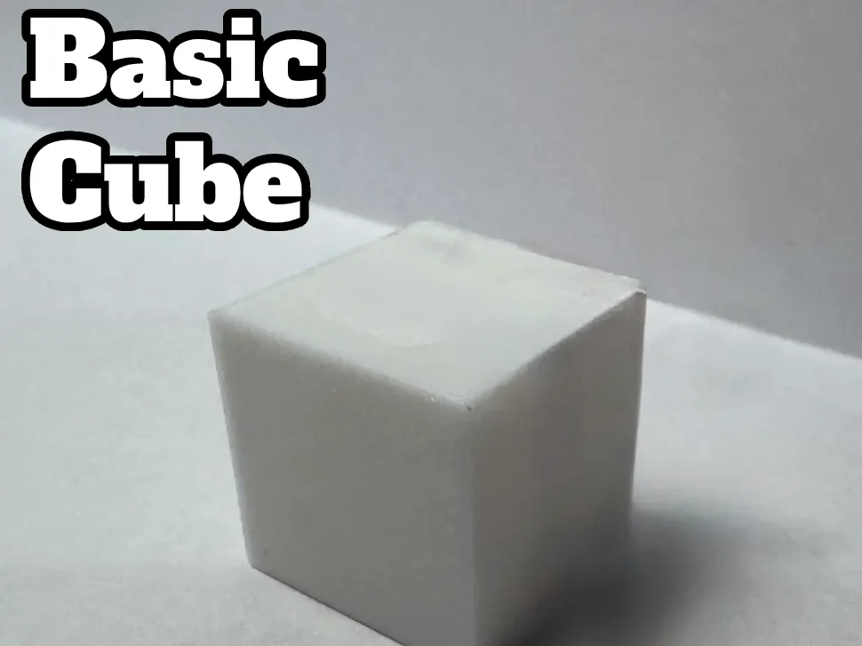 3D Basic Cube - 3D printed Other Props & Cosplays, in stock in India