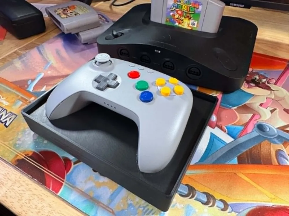 8bitdo 64 Controller Gridfinity Container, photo 2 of 4 - 8bitdo 64 Controller Gridfinity Container Hobby & DIY