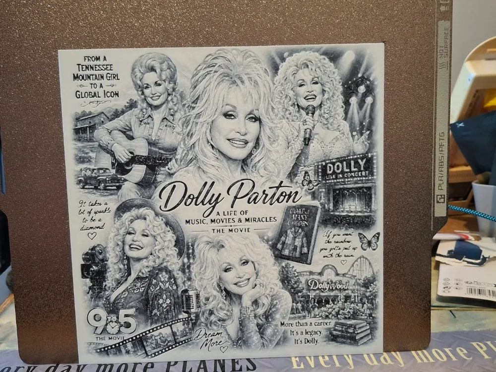 A life of dolly - Hueforge - 3D printed 2D Art, in stock in India