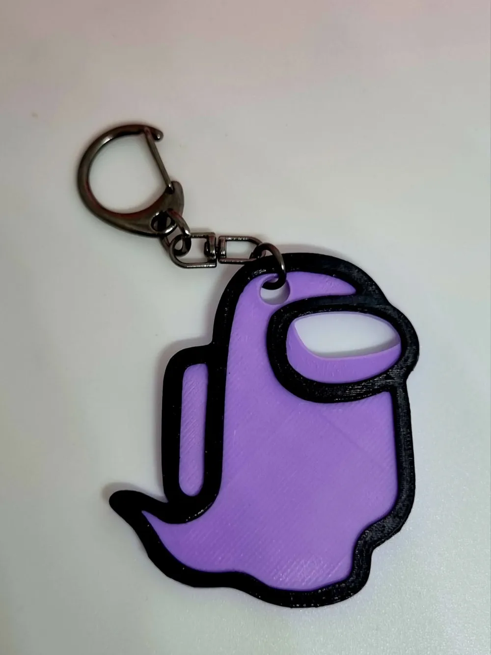 Among Us Ghost Keychain, photo 2 of 5 - Among Us Ghost Keychain Generative 3D Model