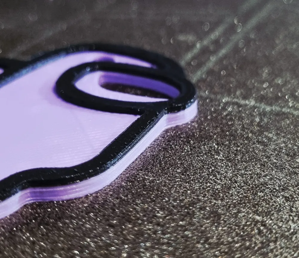 Among Us Ghost Keychain, photo 5 of 5 - Among Us Ghost Keychain Generative 3D Model