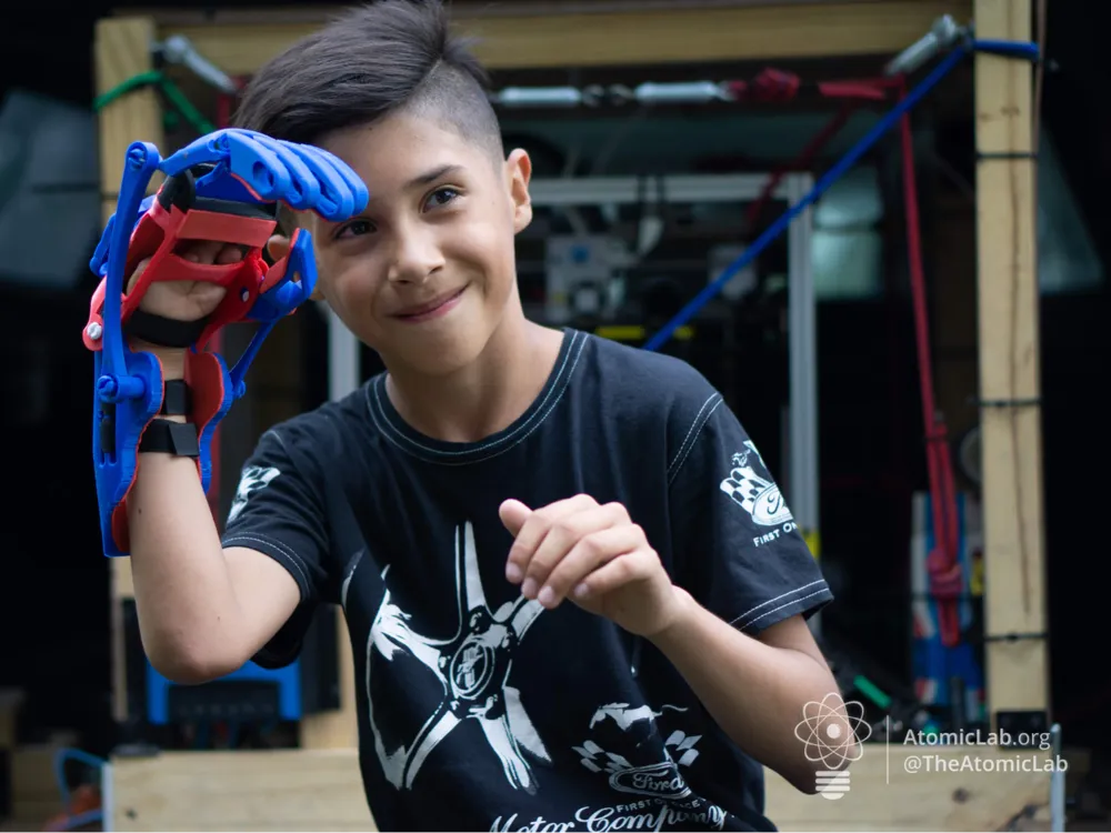 Atomic Lab, Right Open Hand Prosthesis, Upgrades
