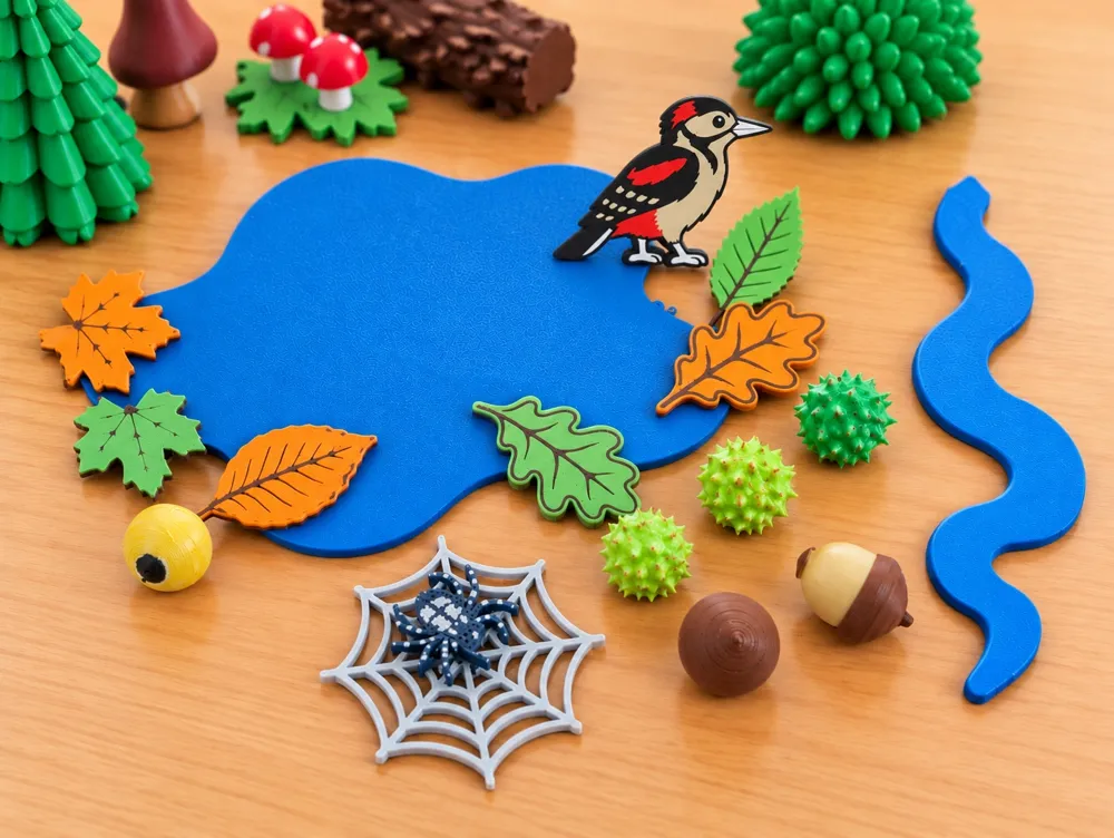 Herfst bos open end game dieren, photo 3 of 4 - Herfst bos open end game dieren Toys & Games