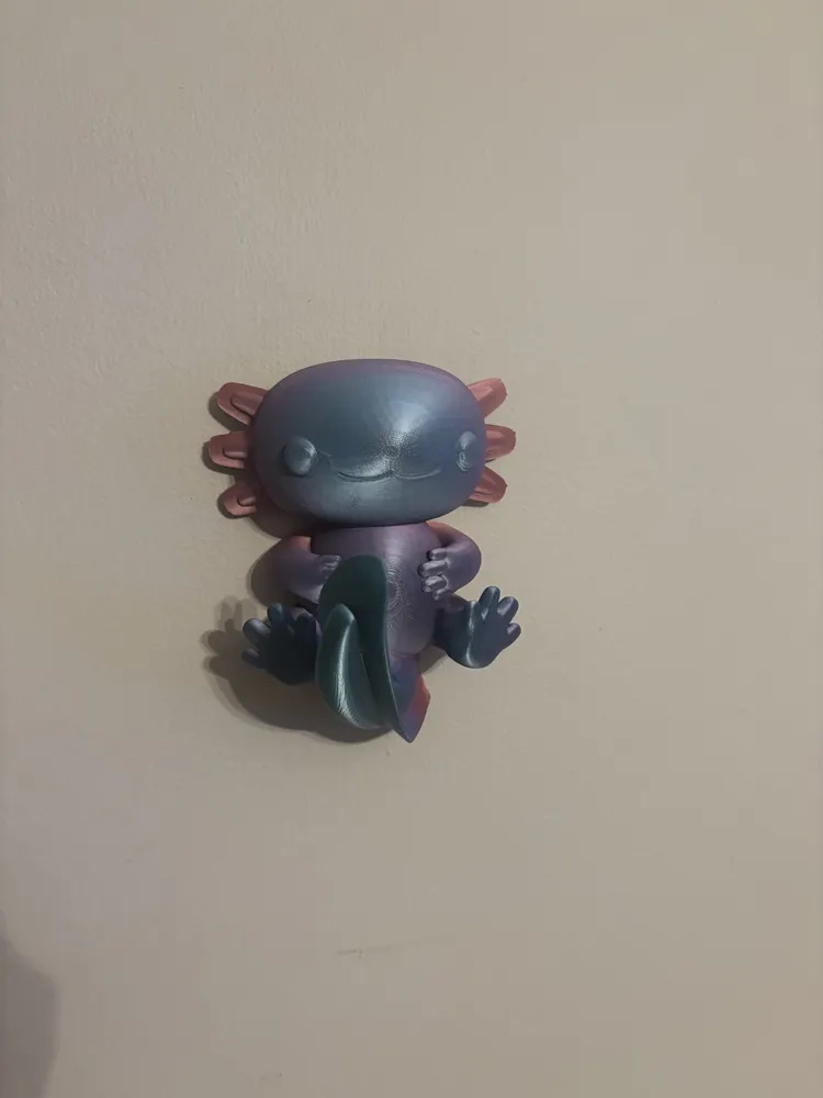 Axolotl Wall Hook, photo 3 of 3 - Axolotl Wall Hook Household