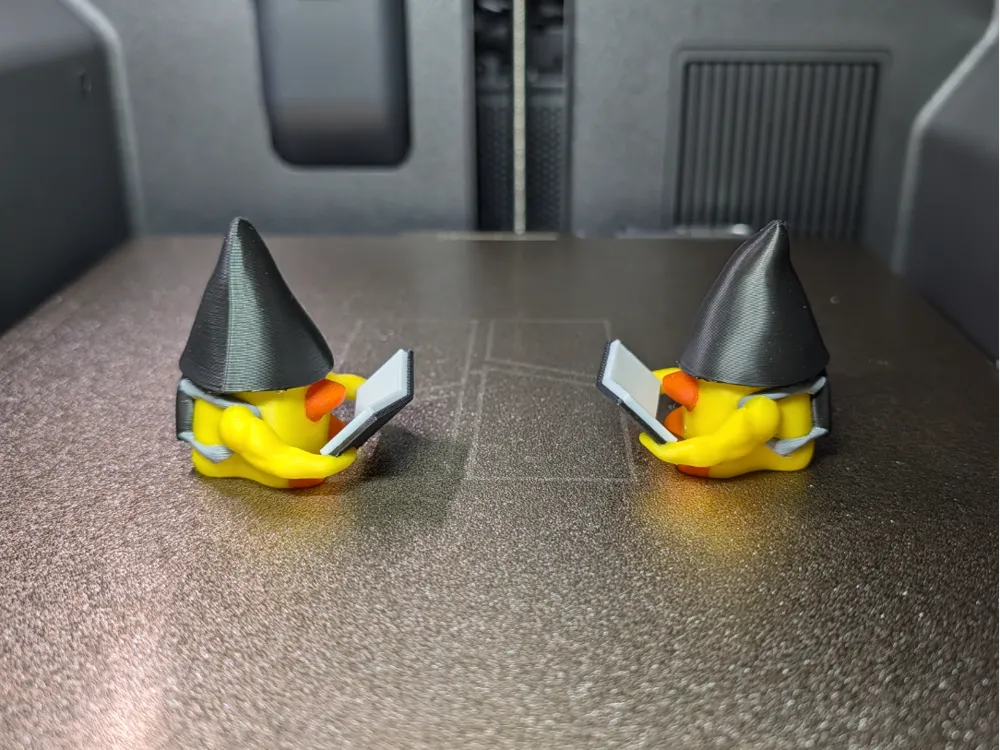 Back to School Buff Duck | Book-Loving Desk Buddy - 3D printed Sculptures, in stock in India