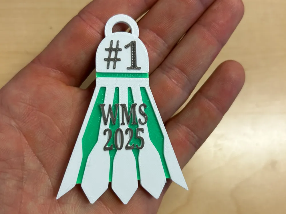 Badminton Tournament Award