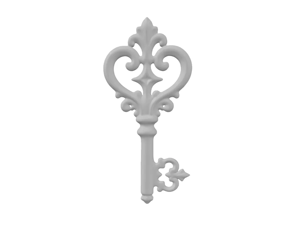 baroque love key - 3D printed Other Fashion Models, in stock in India