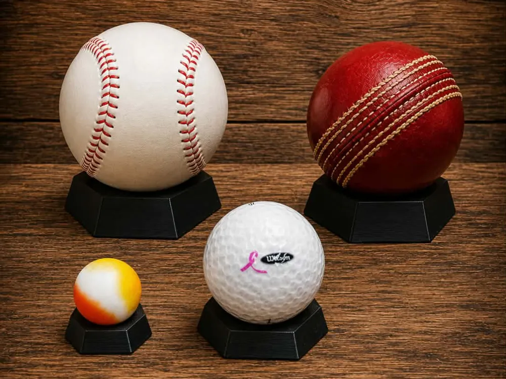 Basic Ball and Crystal Display Stand - 3D printed Sport & Outdoors, in stock in India