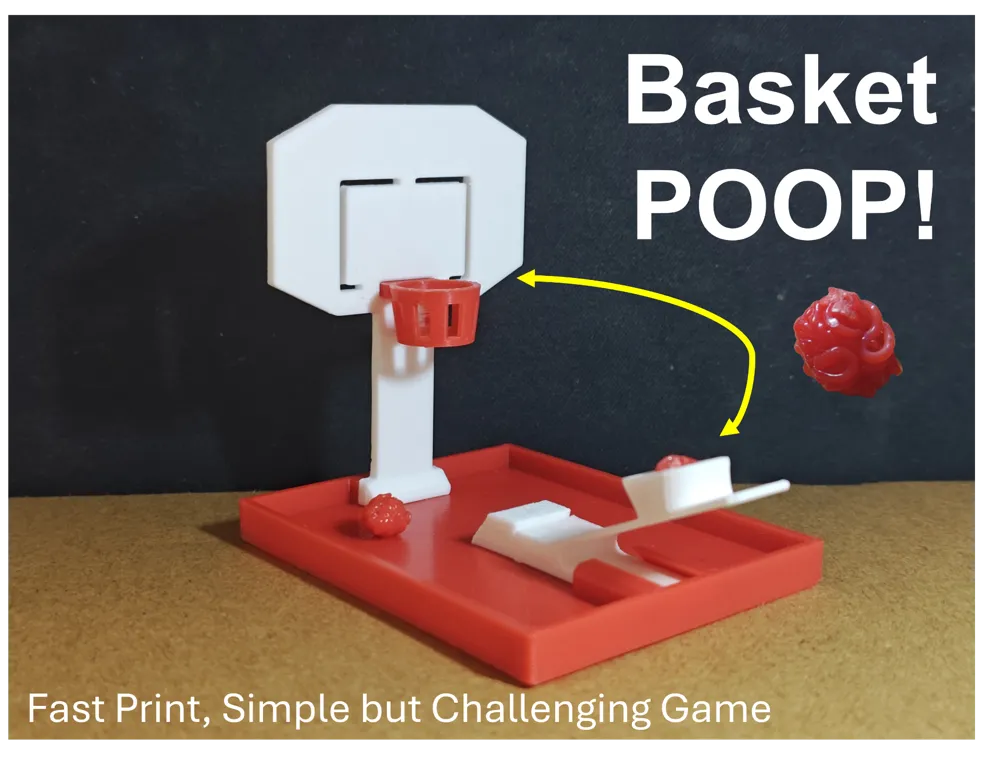 BasketPOOP Game 指尖篮球(竹屎)游戏