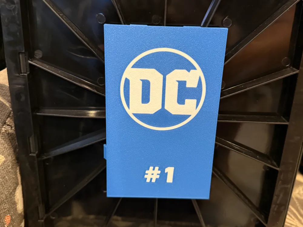 BCW Comic Bin Labels - 3D printed Other Hobby & DIY, in stock in India