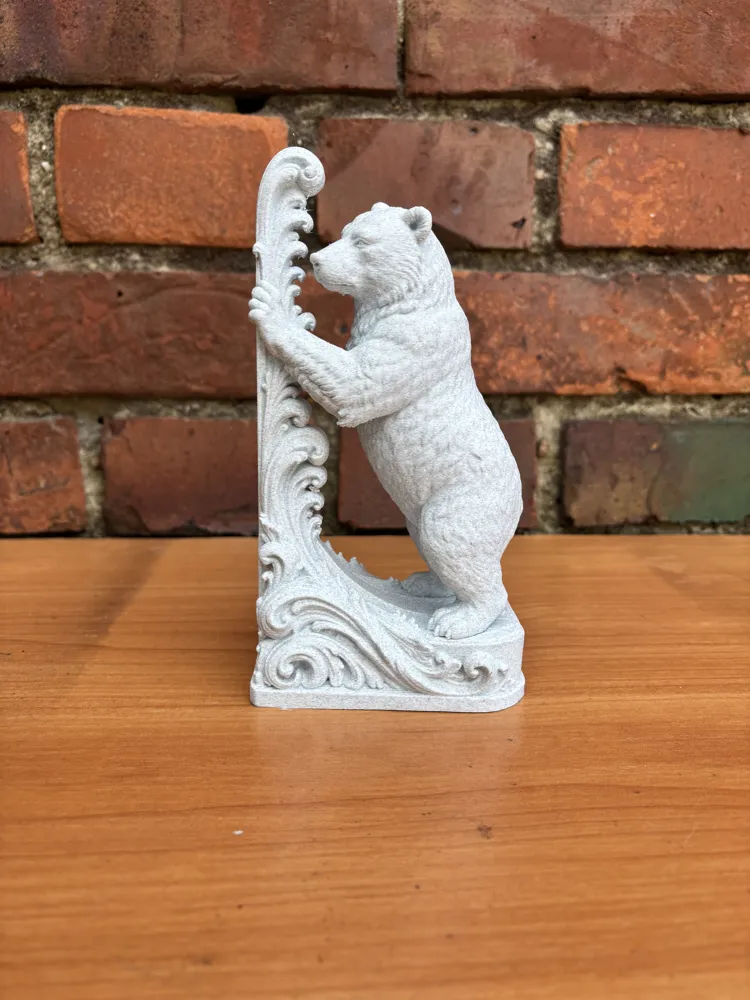 Bear Bookends, photo 3 of 5 - Bear Bookends Household