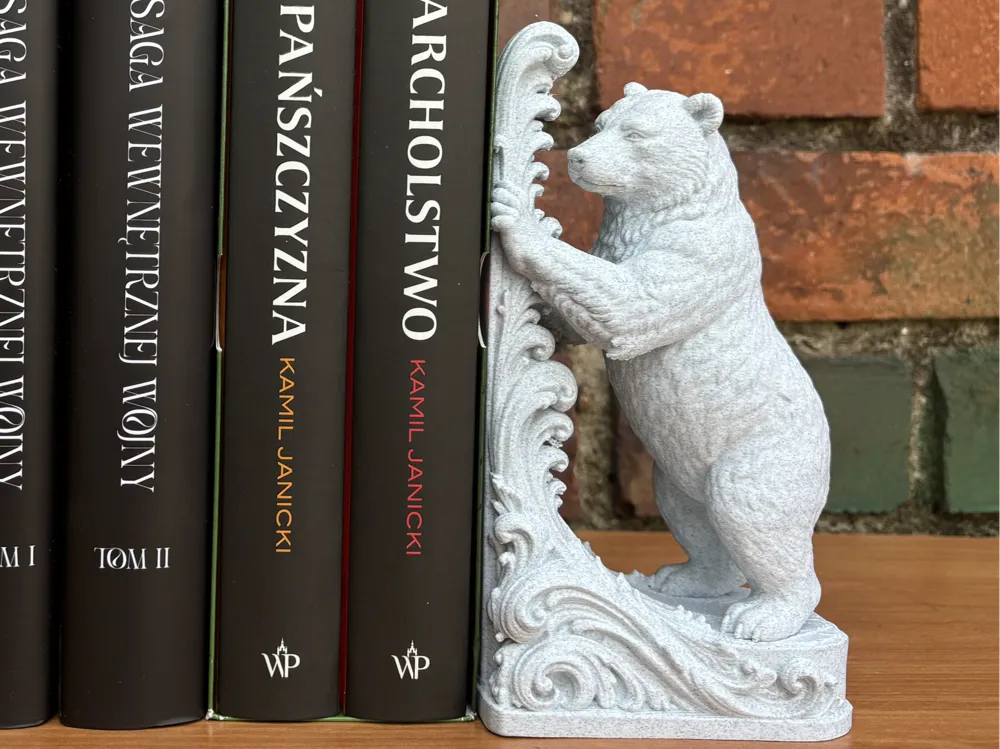 Bear Bookends - 3D printed Decor, in stock in India