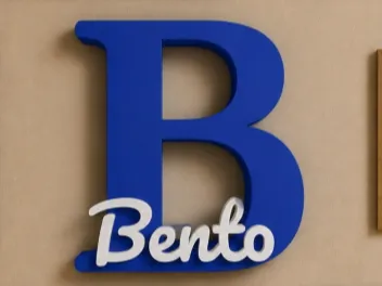 LETREIRO BENTO - 3D printed Decor, in stock in India
