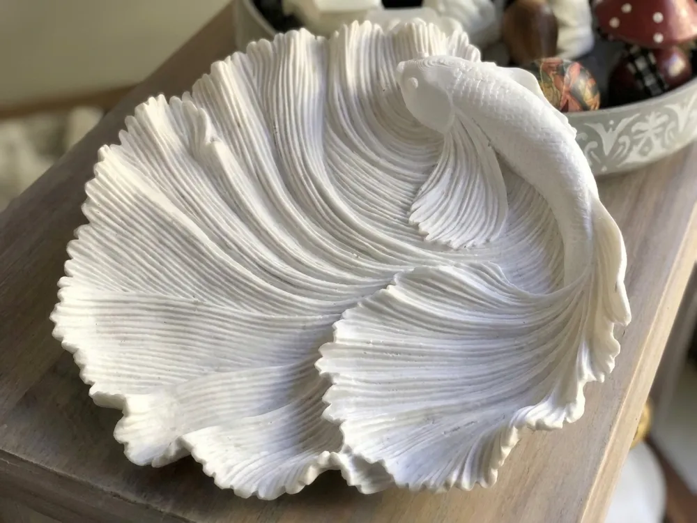 Betta Fish Decorative Tray - 3D printed Decor, in stock in India