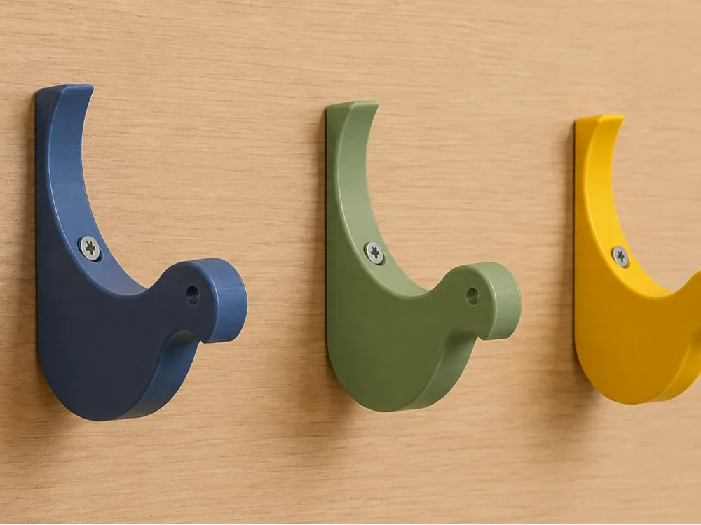 Gancho de parede passarinho - 3D printed Decor, in stock in India