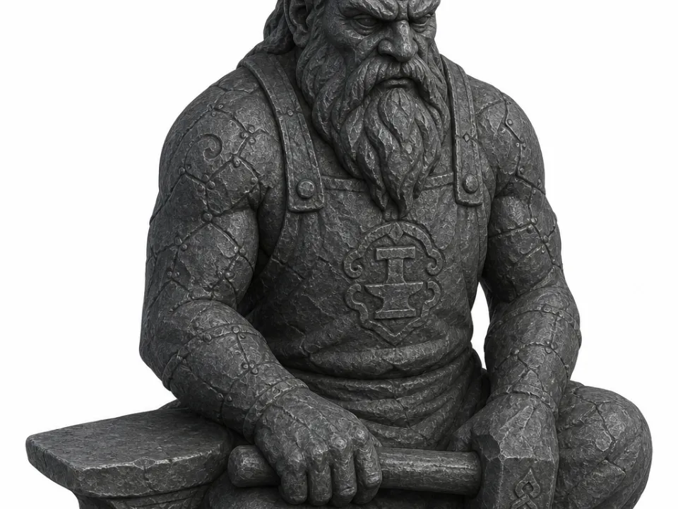 Blacksmith - 3D printed People, in stock in India