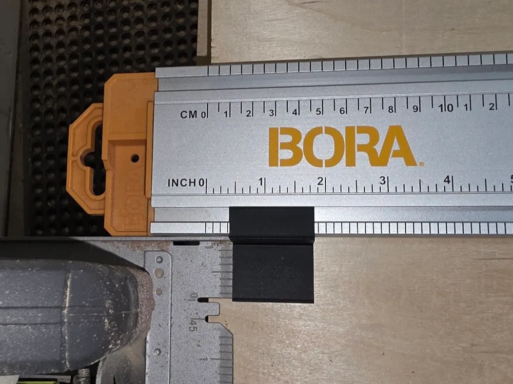 Bora NGX Guide Saw Offset Gauge (Customizable)