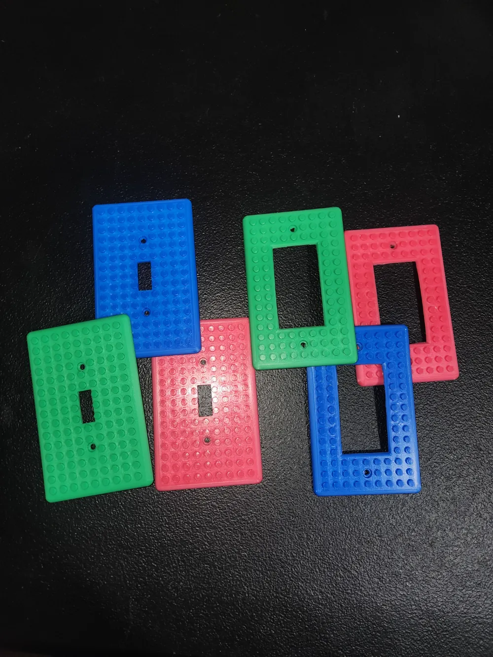 Brick Building Block - Light Switch Plates