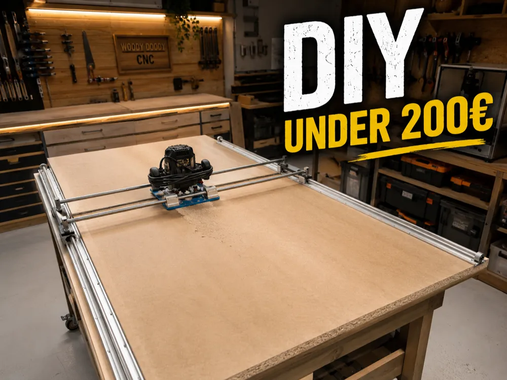 BUDGET DIY Router Sled - UNDER 200€