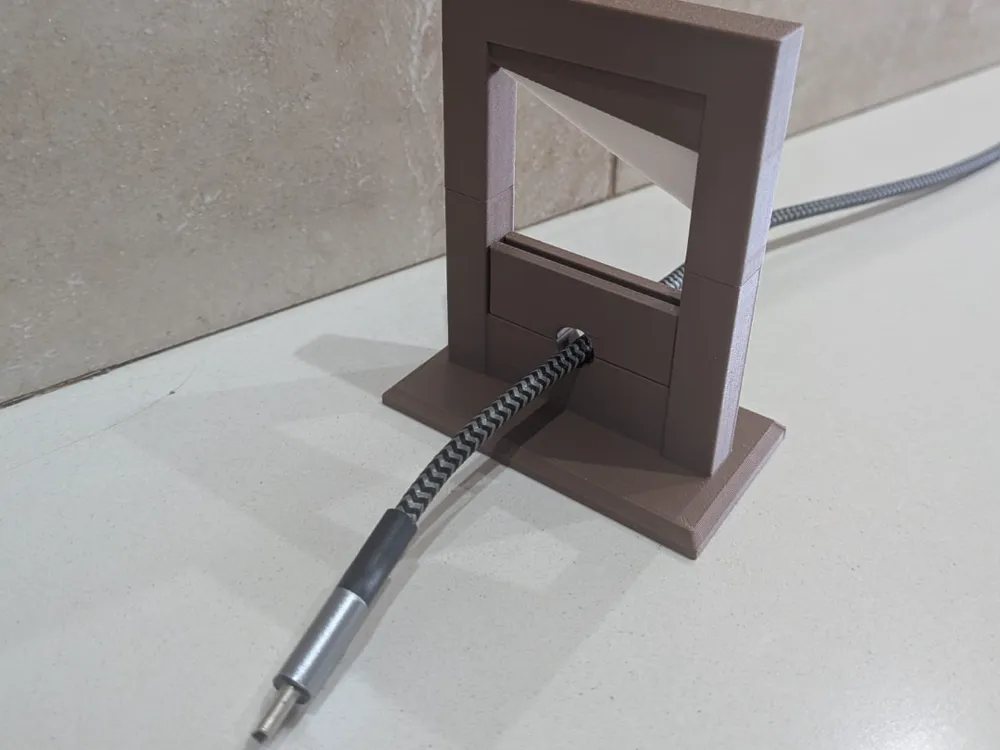 Cable Guillotine, Mini Cable Holder - 3D printed Decor, in stock in India