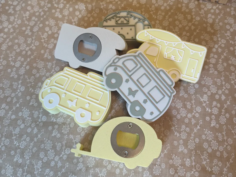 Camping Flaschenöffner - 3D printed Festivities, in stock in India