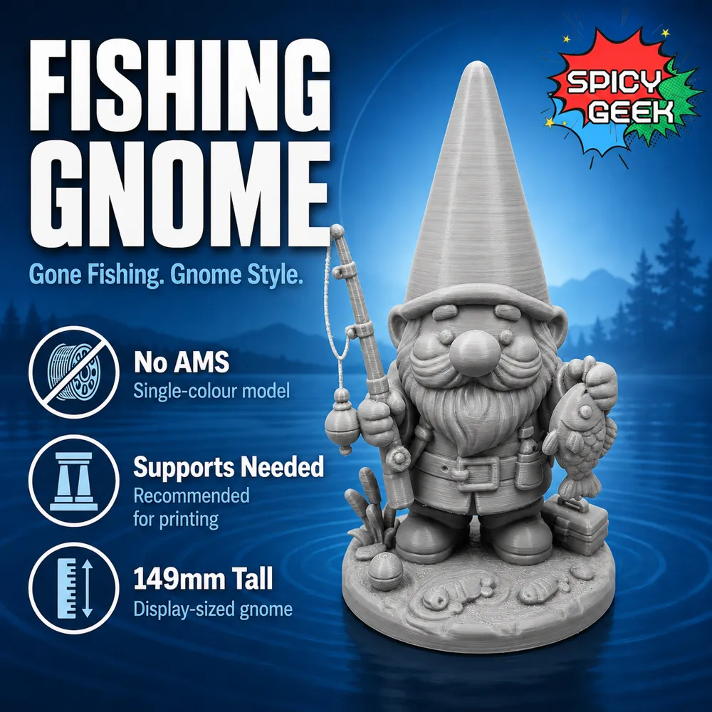 Camping Gnome, photo 2 of 5 - Camping Gnome Miniatures