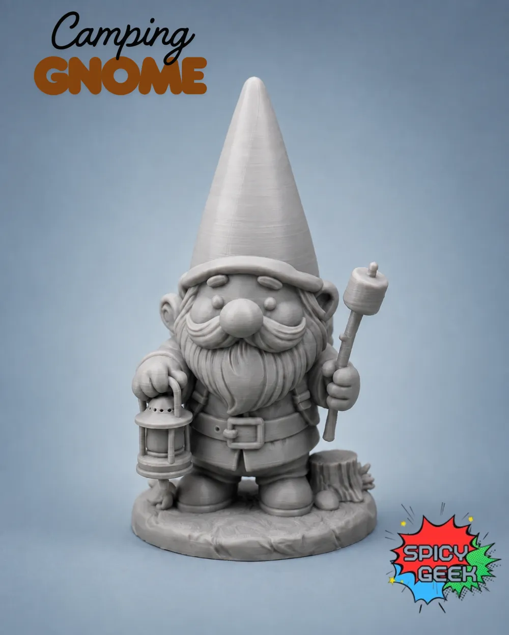 Camping Gnome, photo 3 of 5 - Camping Gnome Miniatures