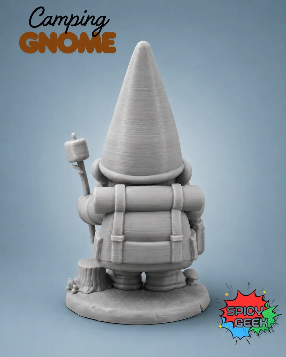 Camping Gnome, photo 4 of 5 - Camping Gnome Miniatures