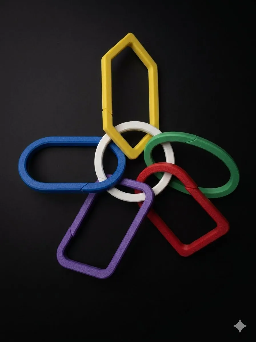 Carabiner (Shapes), photo 2 of 5 - Carabiner (Shapes) Tools