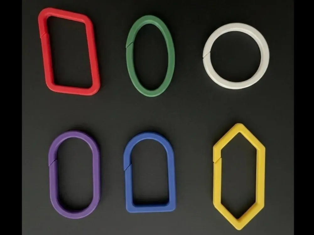 Carabiner (Shapes) - 3D printed Other Tools, in stock in India