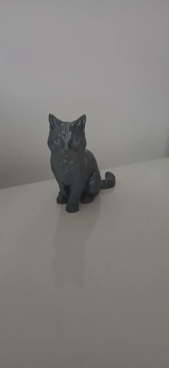 Cat mini statue, photo 2 of 5 - Cat mini statue Household