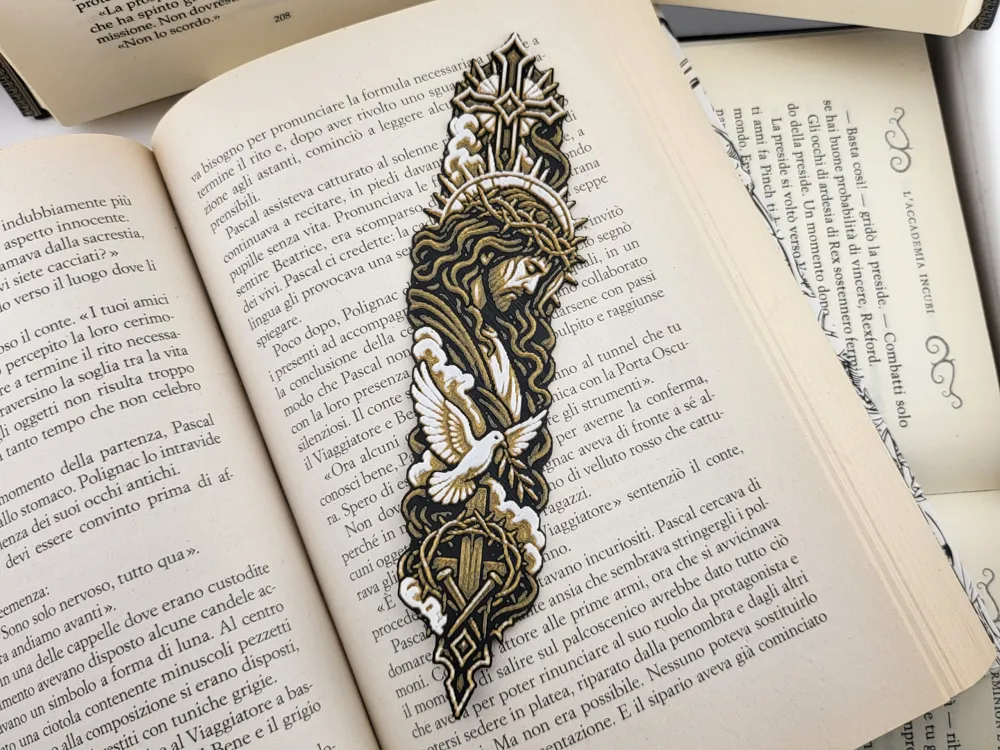 Catholic Jesus Bookmark | Christian Book Marker