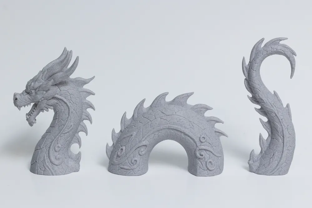Celestial River Dragon, photo 2 of 5 - Celestial River Dragon Miniatures