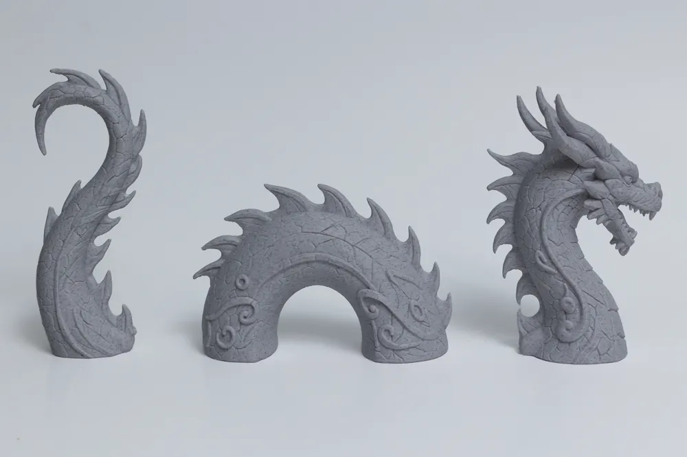 Celestial River Dragon, photo 5 of 5 - Celestial River Dragon Miniatures