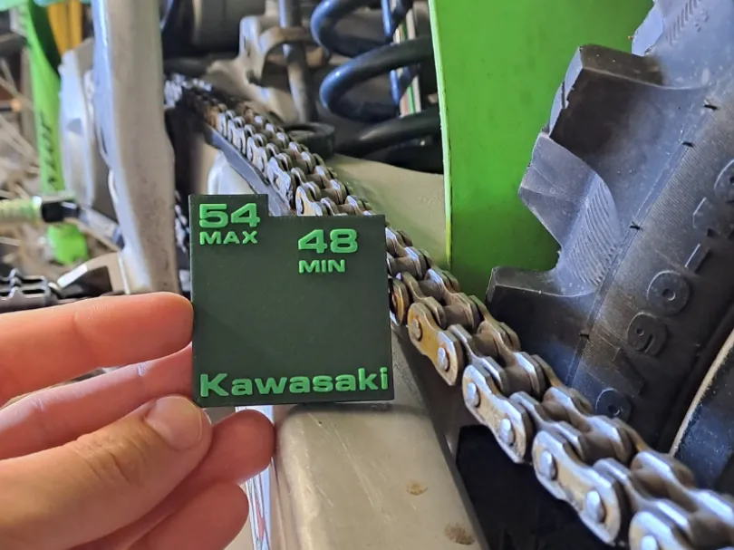 Chain tension tool KX450 2022