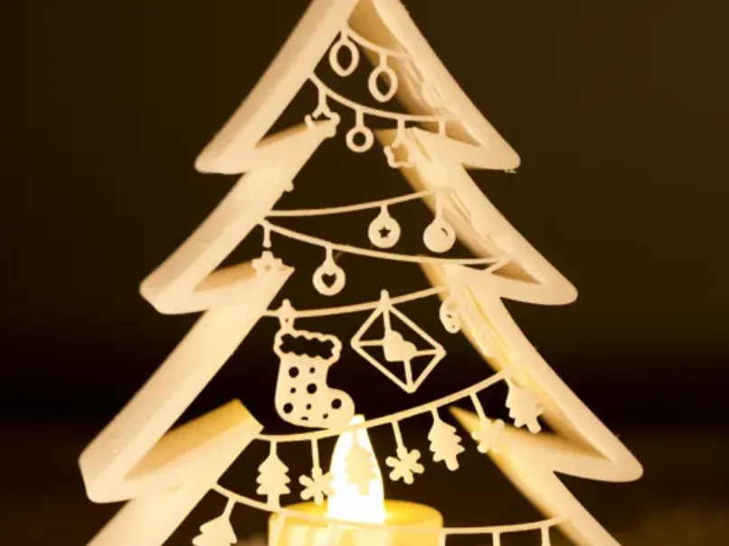 chains tree - 3D printed Christmas Ornament Maker, in stock in India