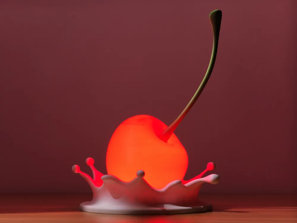 Cherry Lamp - Fruit Lamp Collection, photo 3 of 4 - Cherry Lamp - Fruit Lamp Collection Household