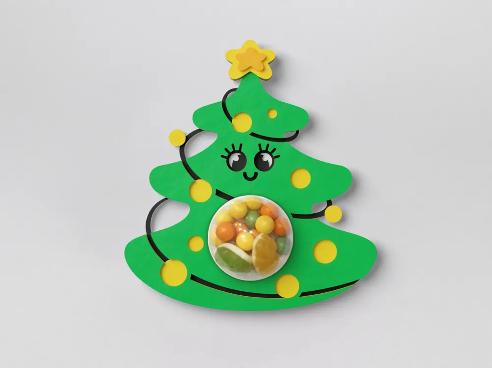 Christmas Tree Candy Holder - 3D printed Other Hobby & DIY, in stock in India