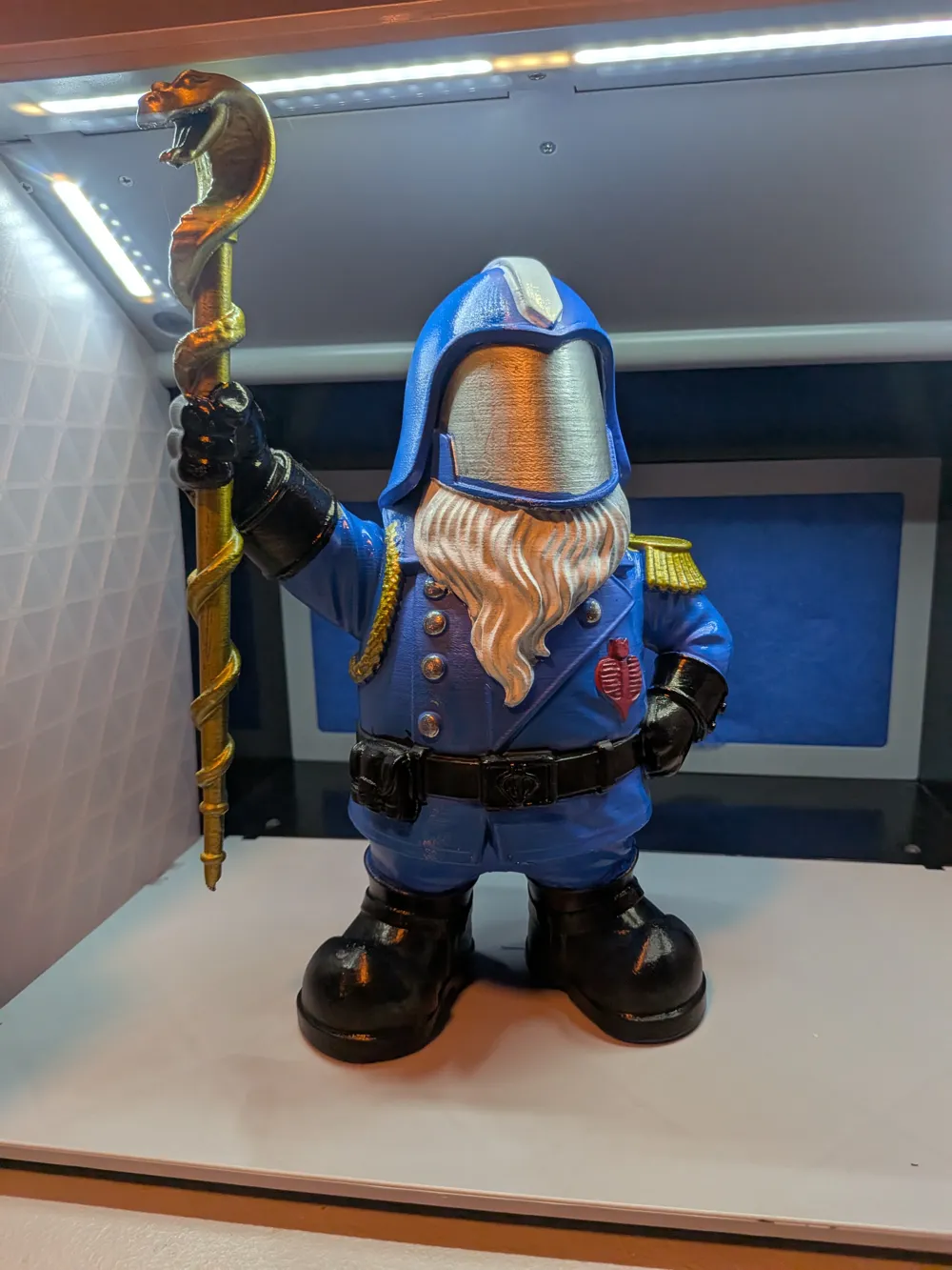 Cobra Commander Gnome, photo 2 of 2 - Cobra Commander Gnome Toys & Games