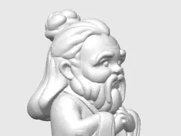 Confucius - 3D printed Sculptures, in stock in India