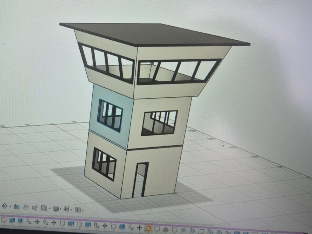 Kontrollturm - 3D printed Other Hobby & DIY, in stock in India