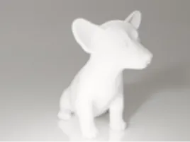 corgi miniature - 3D printed Animals, in stock in India