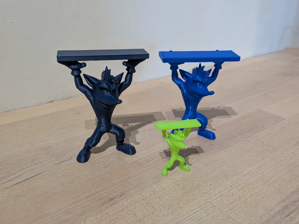Crash Bandicoot GPU Support - 3D printed Electronics, in stock in India