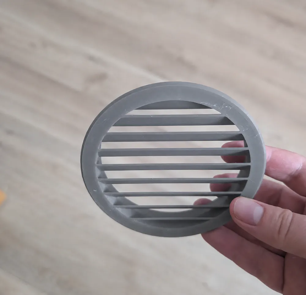 Customizable Round Vent Grille, photo 3 of 4 - Customizable Round Vent Grille Tools