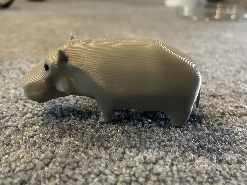 Cute Mini Hippo, photo 4 of 5 - Cute Mini Hippo Miniatures