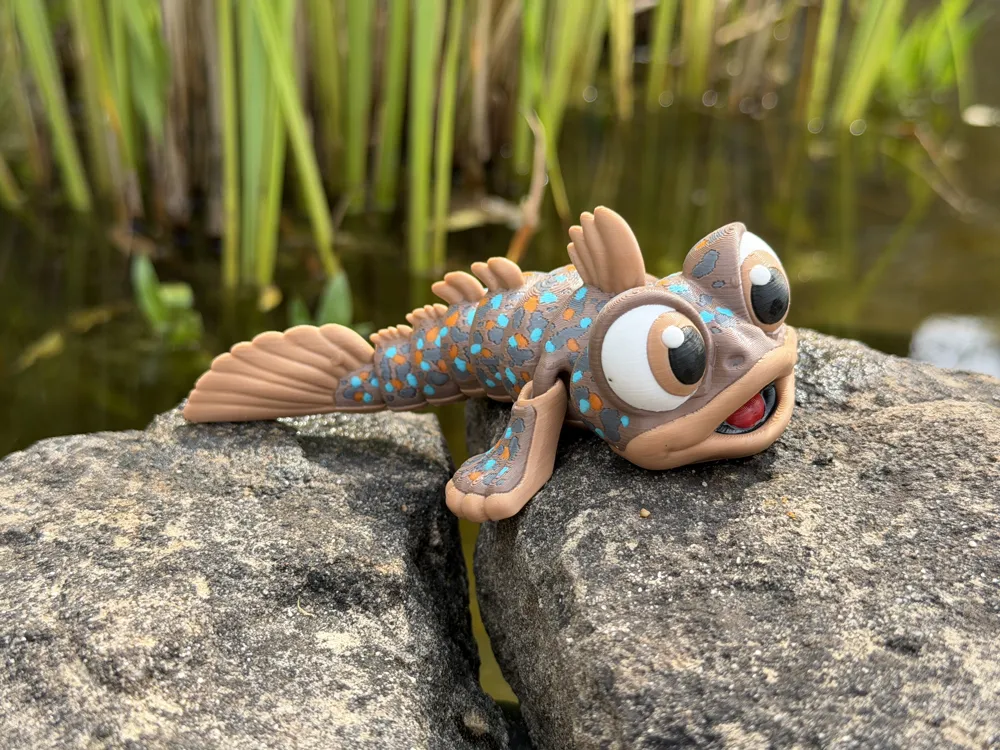 Cute Mudskipper, photo 2 of 5 - Cute Mudskipper Miniatures