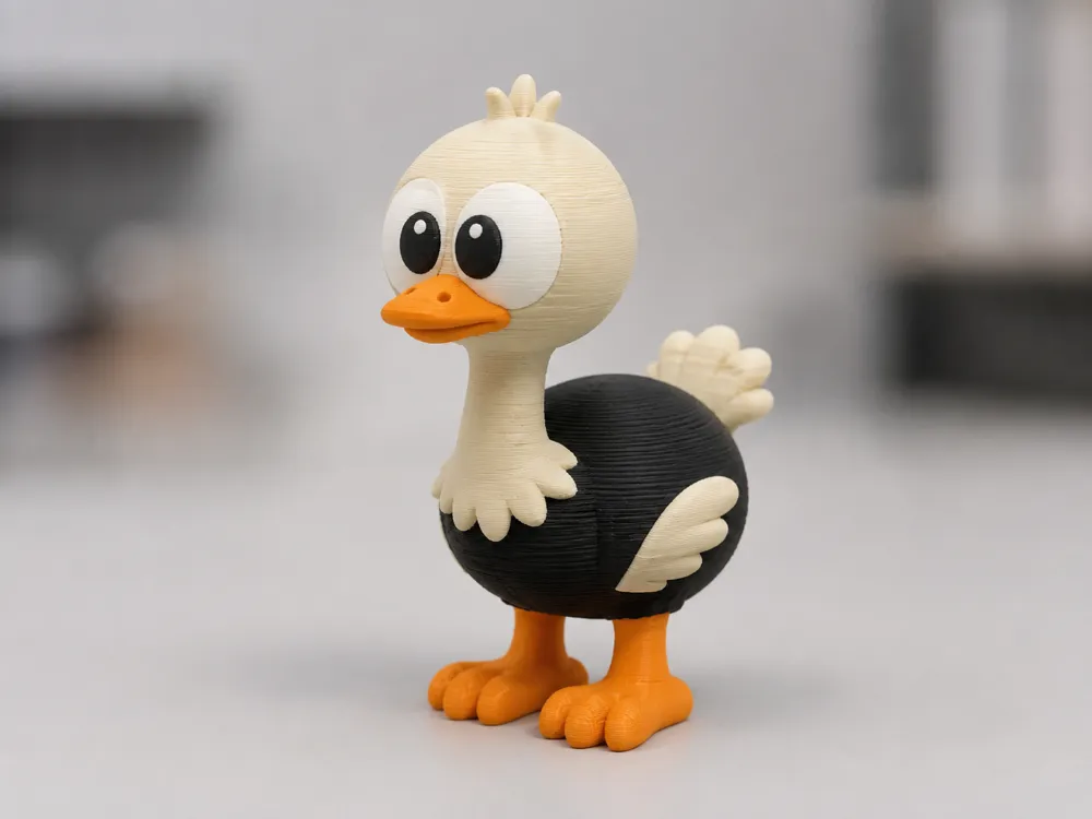 Cute Ostrich - 3D printed Animals, in stock in India
