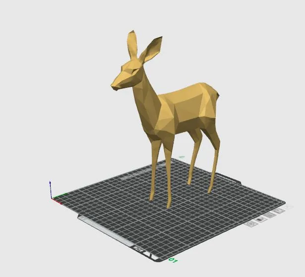 biche 2d, photo 3 of 5 - biche 2d Art